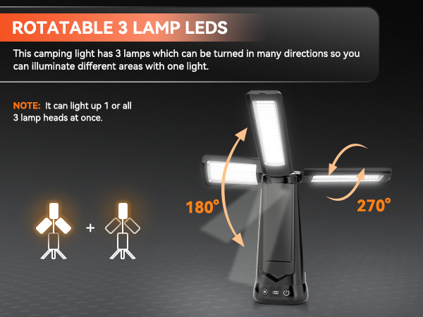 Camping Light with Stand
