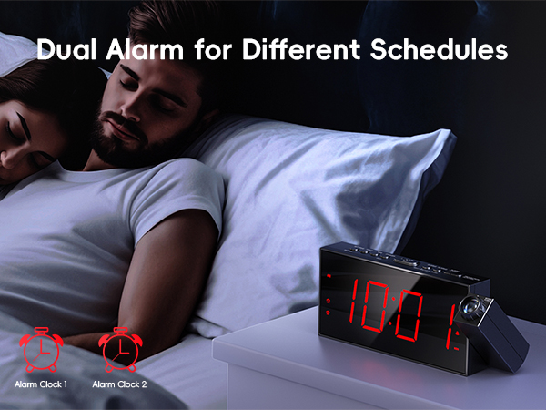dual alarm clock