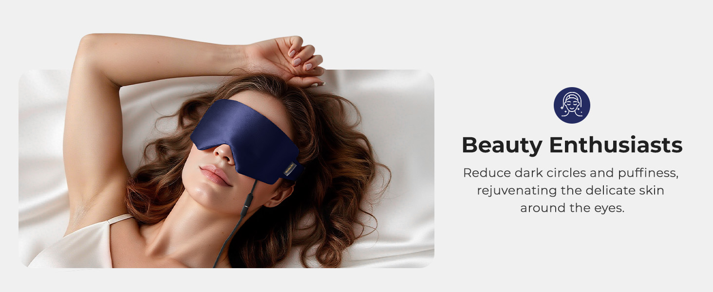 heated eye mask
