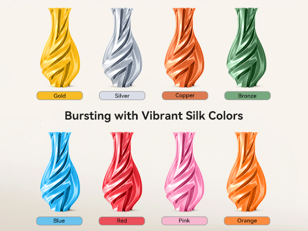 sunlu silk pla filament bundle