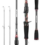 KastKing Brutus Spinning Rods &amp; Casting Fishing Rods, IM6 Graphite Blanks, 2-Piece Rods with Extr...