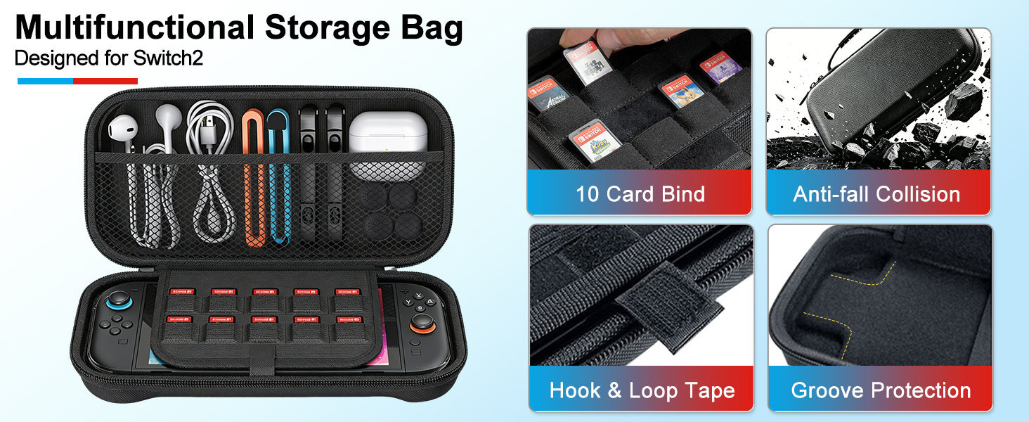 Carrying Case Compatible with Nintendo Switch 2