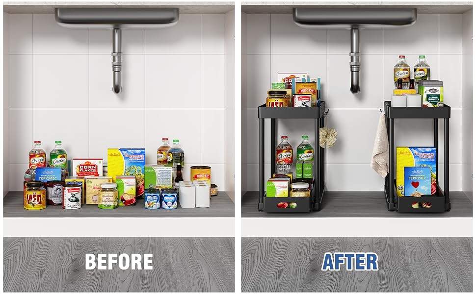 under sink organizer