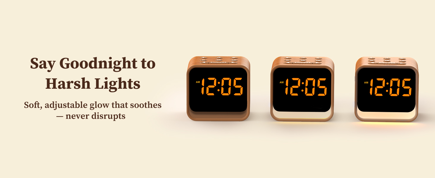 Dimming Display Easy to Use Ideal for Bedrooms