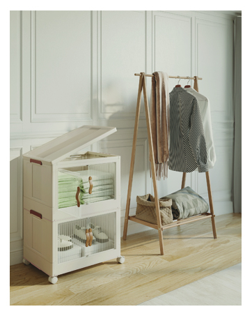 Collapsible storage containers