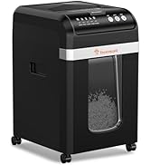 Bonsaii 200-Sheet Auto Feed Paper Shredder, 60 Minutes Nonstop Heavy Duty Shredders, 8.1 Gallon L...