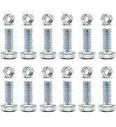 12 Sets - HS1132 Auger Shear Pins Bolts &amp; Nuts for fits Honda HS624 HS828 HS928 HS724 &amp; New HSS S...