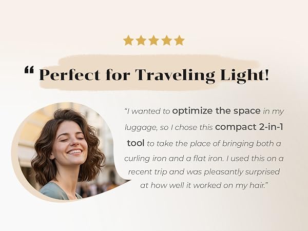 Perfect for Traveling Light!