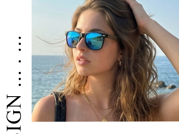 polarized sunglasses for women uv400 protection trendy sun glasses mirrored lenses