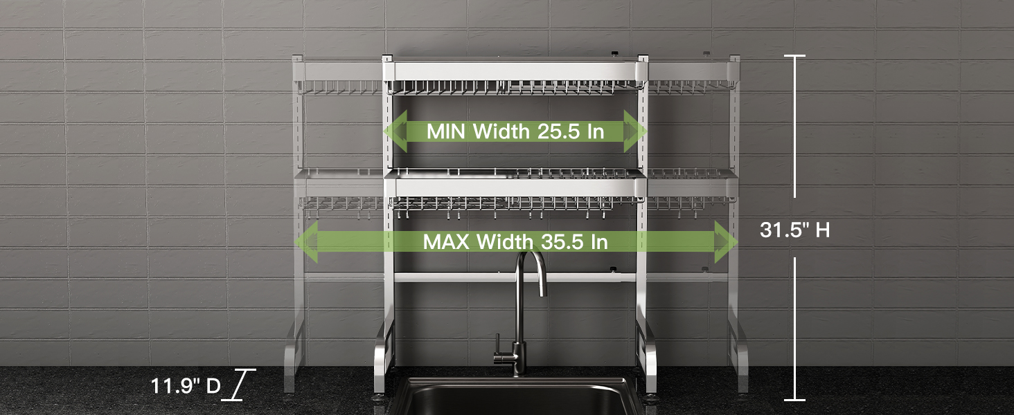 stackable pan drainage dishdrainer color suction story ss snap set pulgadas profile pisos moderno