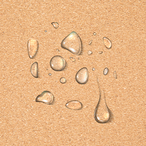 water &amp; sweat-resistant, easy to clean
