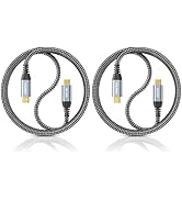 USB C to USB C Cable (3ft 2pack), USB C 3.2 Gen 2 Cable 20Gbps High Speed Data Transfer, 4K USB C...
