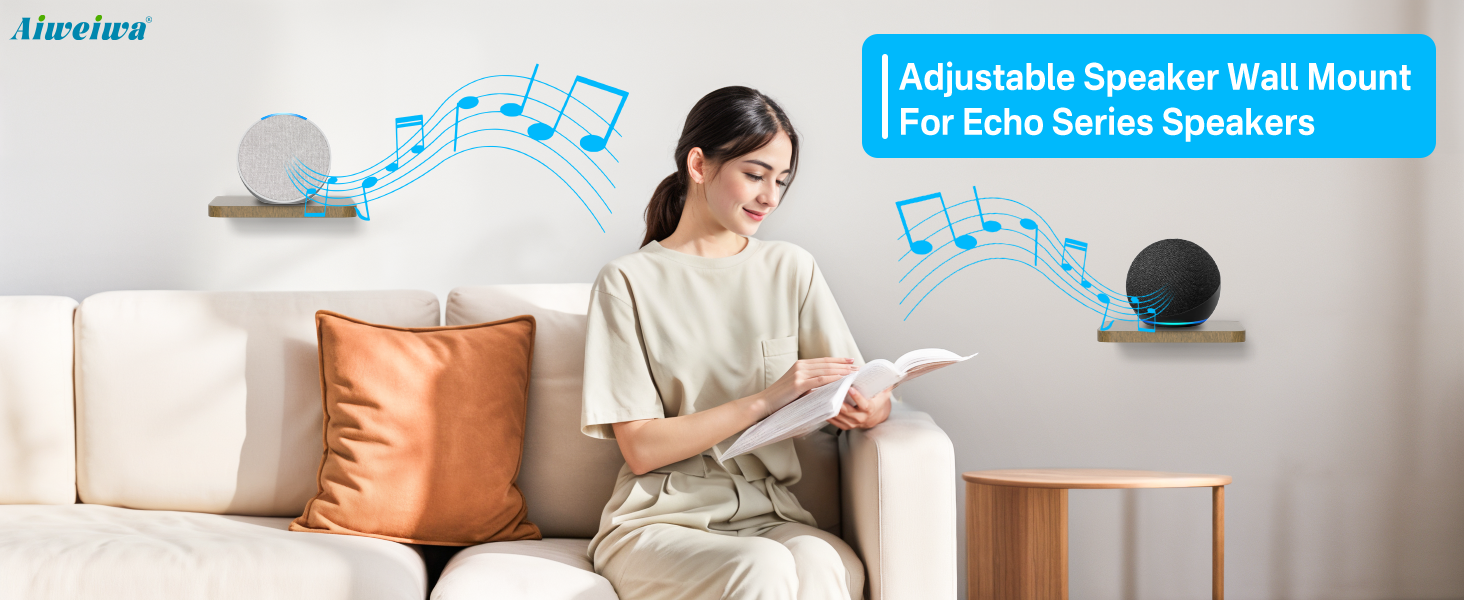 Speaker Wall Mount for Echo