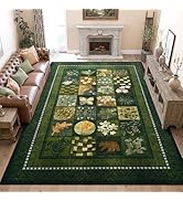 Tepook Modern 6x9 Area Rugs for Living Room, Geometric Patchwork Washable Rugs for Bedroom, Indoo...
