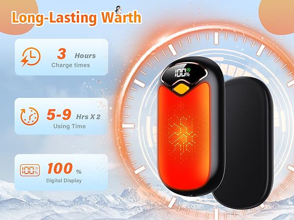 electric hand warmer 2 pack