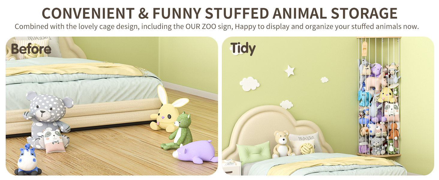 stuffed animal storage