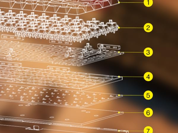 Magforce68 Wired Magnetic Gaming Keyboard