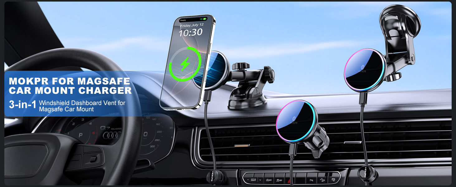 magsafe car mount charger