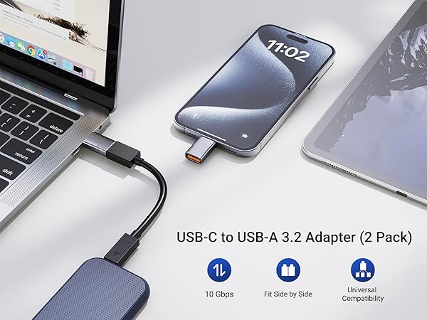 USB-C to USB-A 3.2 Adapter