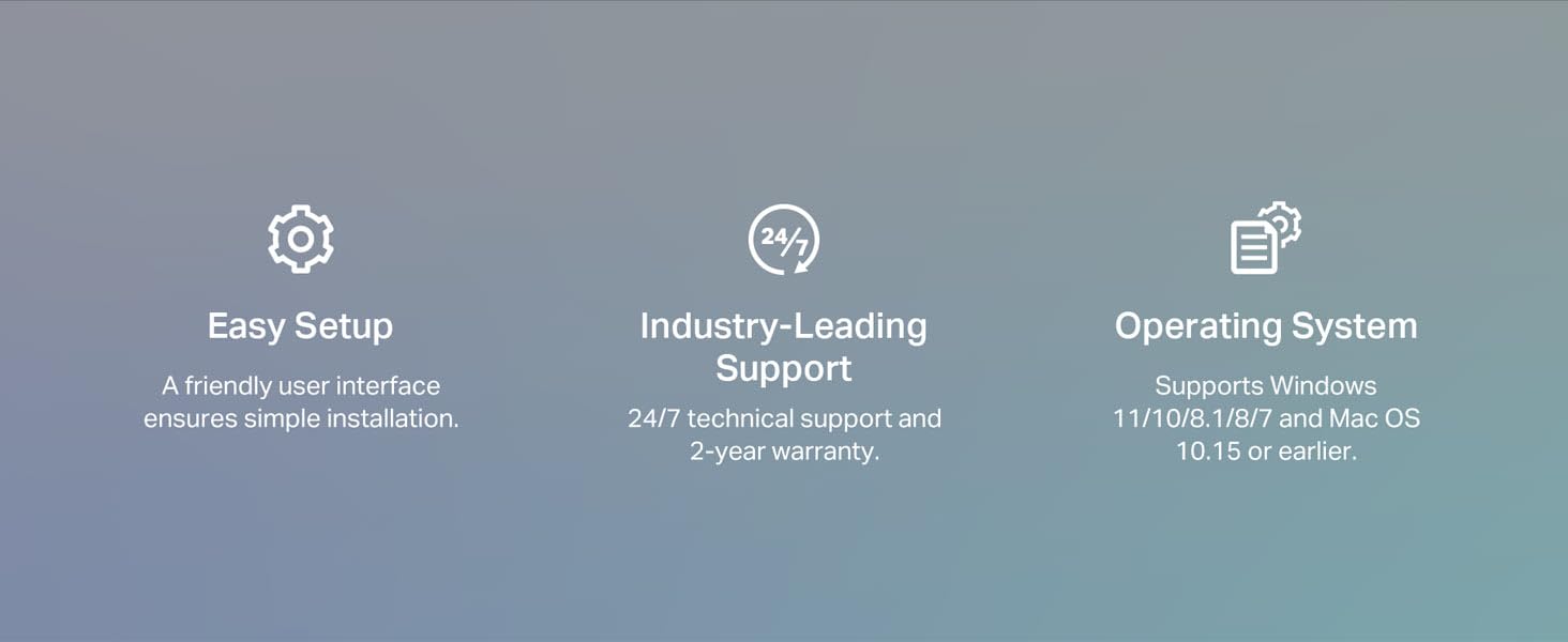 Easy Setup, Industry-Leading Support, &amp; Operating System