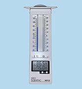 Sper Scientific Analog &amp;amp; Digital Min/Max Thermometer 800122 - Accurate Temperature Tracking