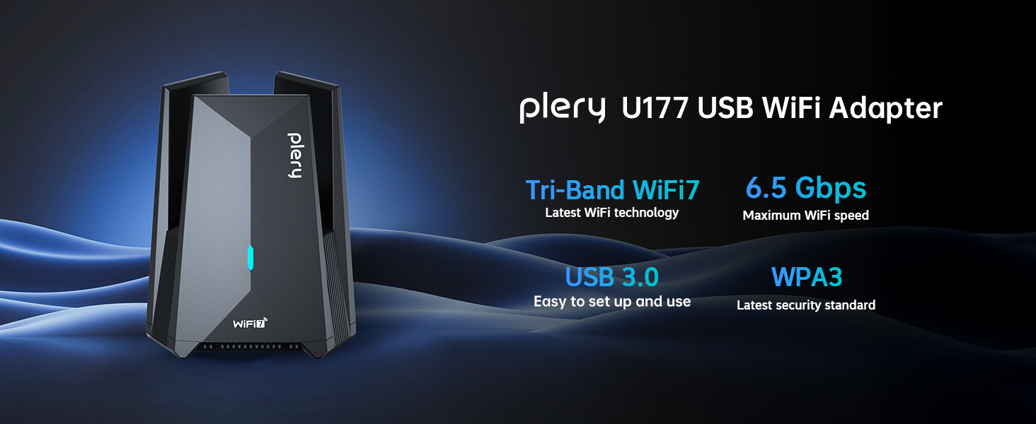 plery U177 USB WiFi Adapter