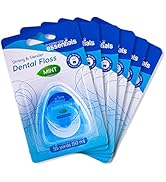 Triple Bristle Dental Floss | Anti Plaque Polytetrafluorethylene Floss (PTFE) | Gentle Easy Glide...