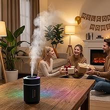 Housewarming gift: a mini humidifier that decorates and moisturizes any room