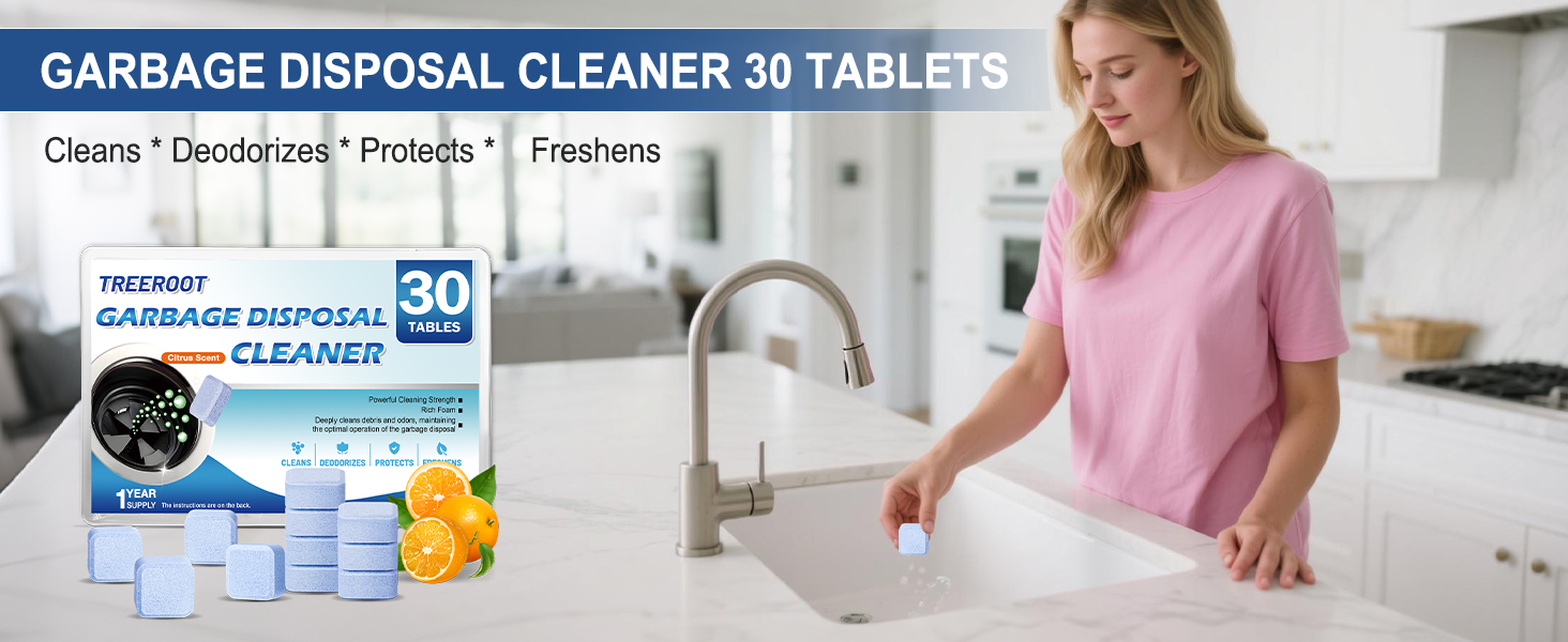 Garbage Disposal Cleaner Tablets