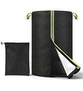 Cxprctpu Tire Cover for Storage, 420D Oxford Waterproof Up to 33in Tire Bag with Reflective Handl...