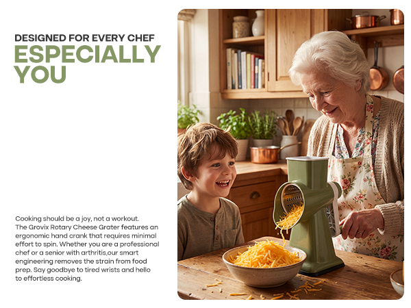 Rotary Cheese Grater