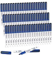 Blue Dry Erase Markers, Shuttle Art 60 Pack Magnetic Whiteboard Markers with Erase,Fine Point Dry...