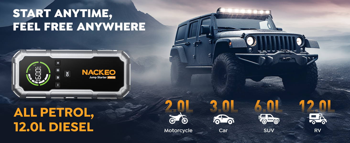 car battery jump starter