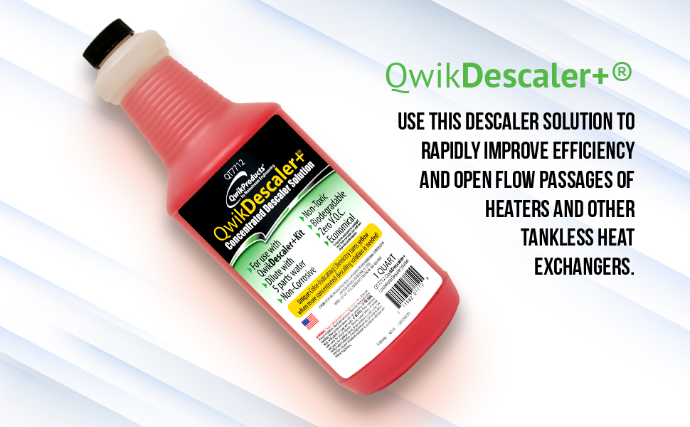 QwikDescaler+ Concentrated Descaler Solution 