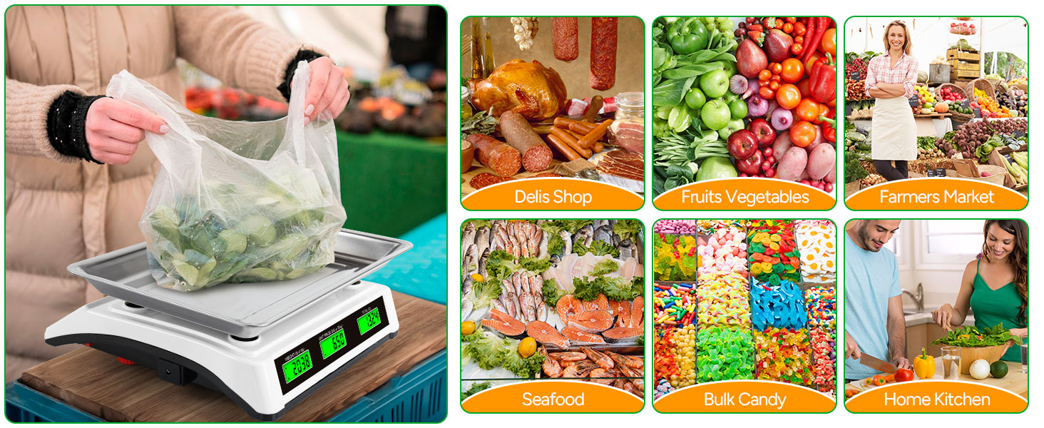 Commercial food scale