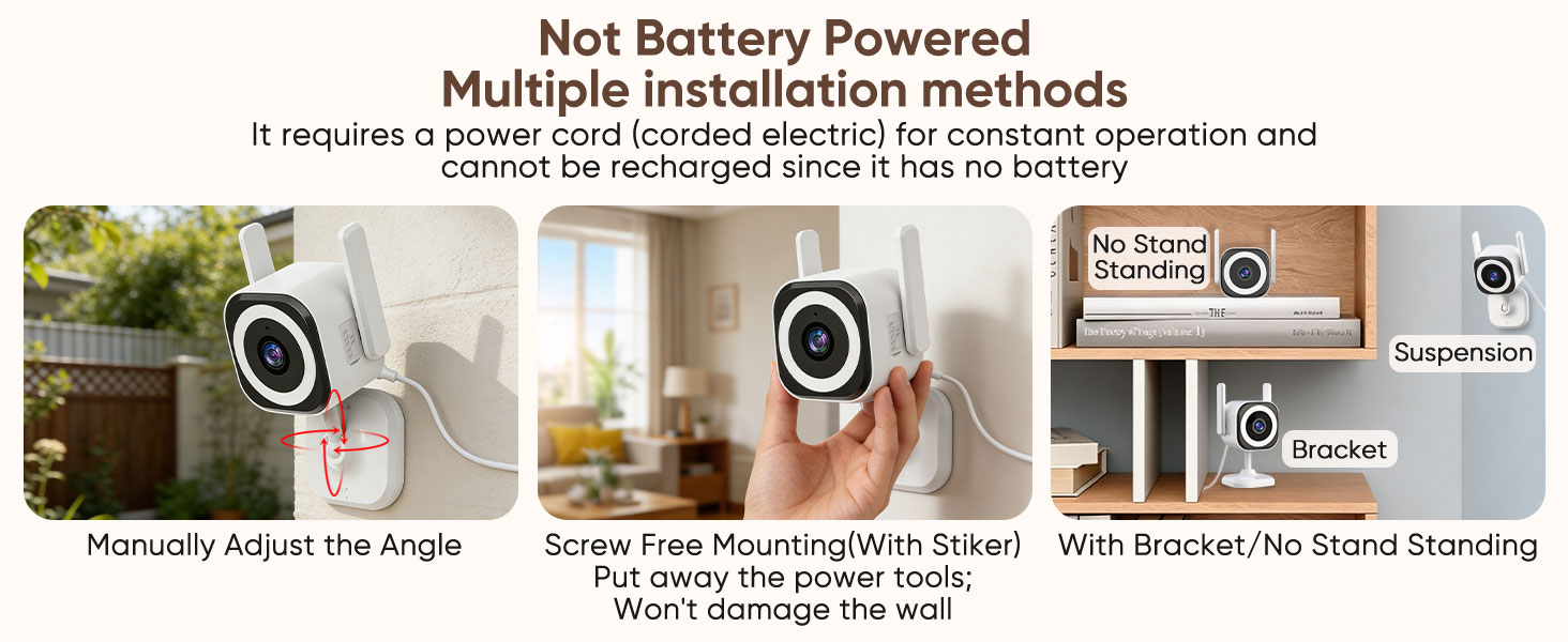 Tape - Easy to Set, No drilling,