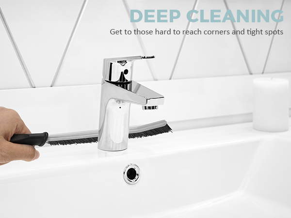 Hard Bristle Crevice Cleaning Brush