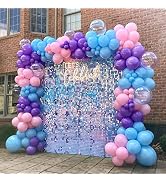 24 Pack Shimmer Wall Backdrop Party Decorations,Shimmer Wall Panels Sequins Wall Panels for Weddi...