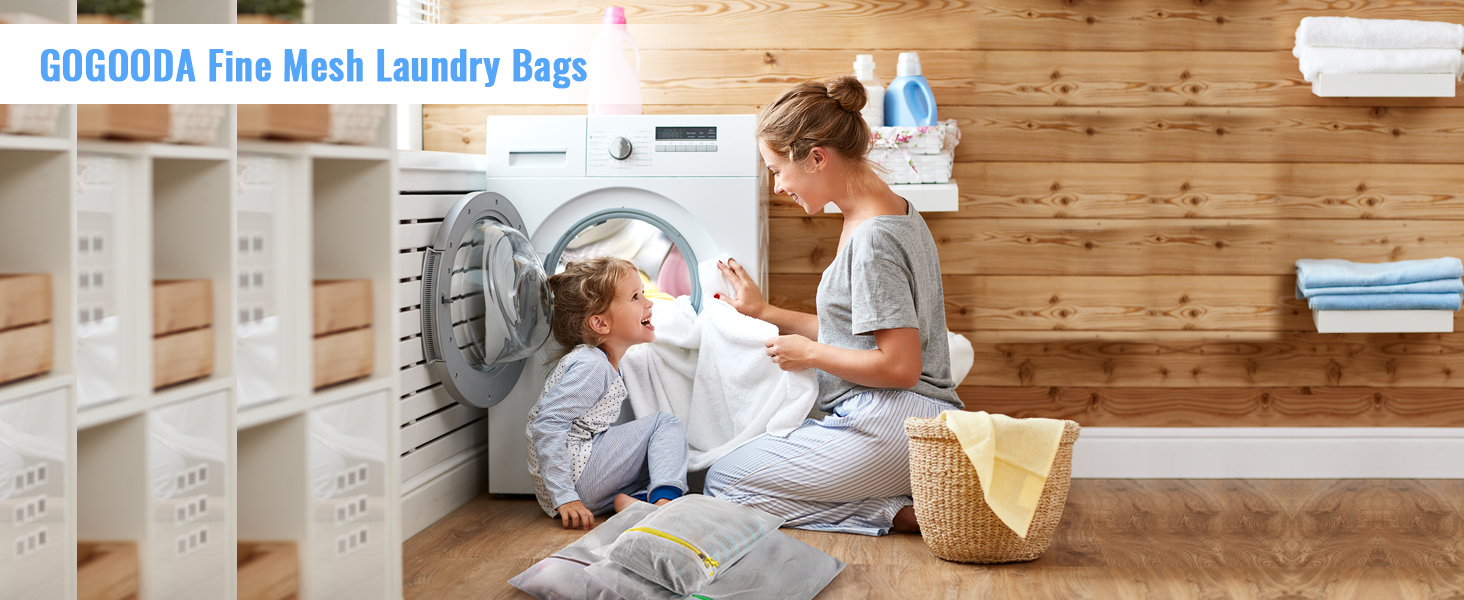 GOGOODA Mesh Laundry bAGS