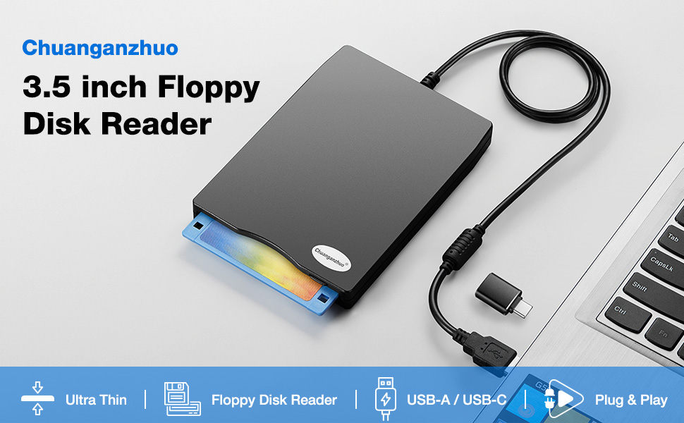 Floppy disk reader
