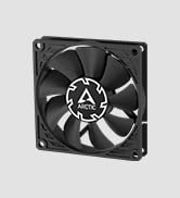 ARCTIC P8 Slim PWM PST - PC Fan, 80mm Case fan, optimised for static pressure, with PST connectio...
