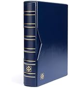 LIGHTHOUSE - Vario Classic Binder - 4-Ring Binder with Padded Leatherette Cover and Slipcase for ...