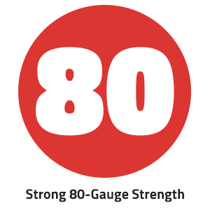 stong 80 gauge shrink roll