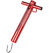 Booms Fishing TS1 Aluminum Tube Spring &amp; Hook Scale 50LB/22KG