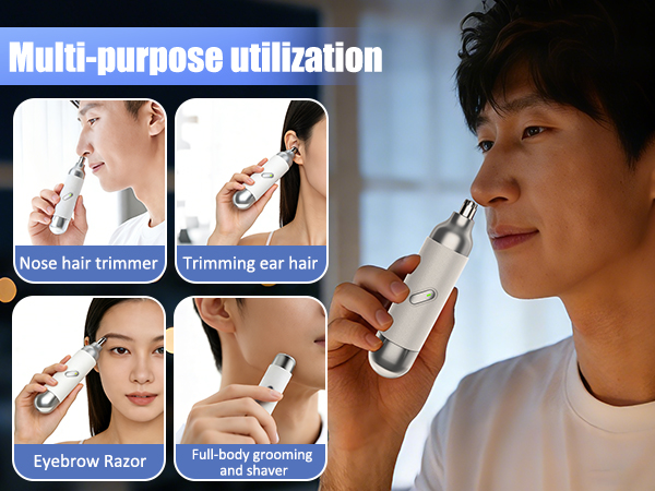 Multifunctional Nose Hair Trimmer