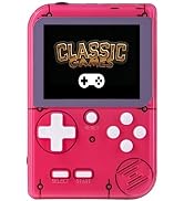 Kids Handheld Game Console Pre-Loaded 400 Classic Games, Portable Video Game Console with 2.8" Co...