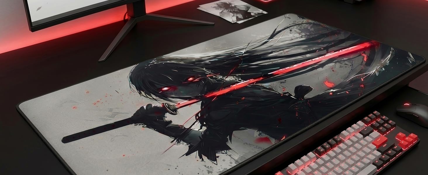 xxl gaming anime mousepad