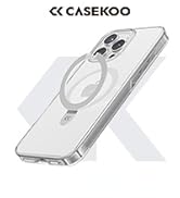 CASEKOO for iPhone 13 Pro Case Crystal Clear, [Never Yellow Technology]