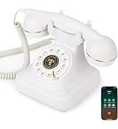 Uvital Bluetooth Landline Phone, Bluetooth Home Phones with Speakerphone, Traditional Corded Tele...