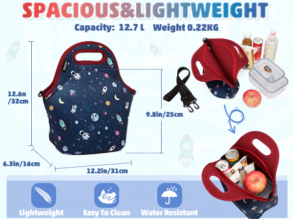 lunch bag for kids boys girls